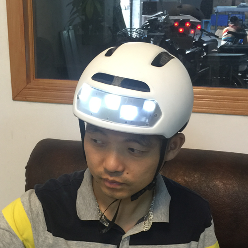  LED warning helmet 