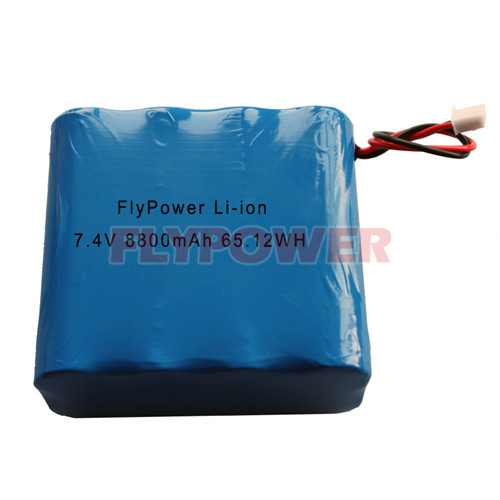 7.4V 8800mAh 18650 Li-ion battery pack 